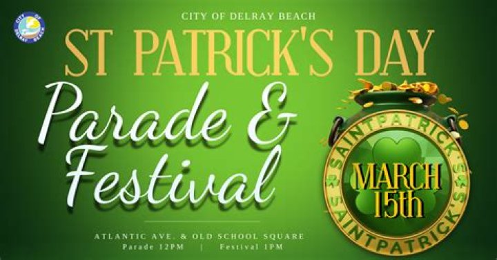 🍀 Delray's St Patrick's Day Parade & Festival | Macaroni KID Boynton Beach